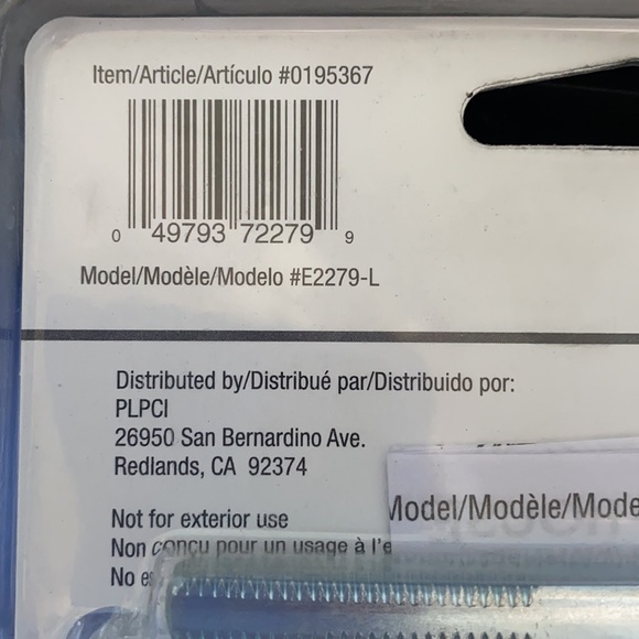 Glass door knob set NEw in original box - Picture 8 of 8